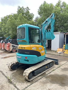 รถขุดมือสอง Kubota U35 ขนาด 3.5 ตัน รถขุดตีนตะขาบขนาดเล็ก ระบบไฮดรอลิก สำหรับงานก่อสร้าง สภาพดี มีสินค้าในสต็อก - Product Image 3