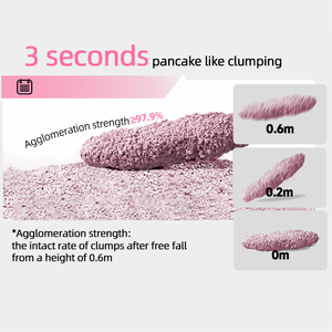 Litière pour chat en bentonite rose, agglomération rapide, faible poussière, contrôle des odeurs, haute absorption, forte agglomération, vente en gros OEM - Product Image 4