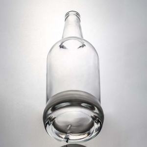 Logotipo Personalizado Redondo 750ml Bebidas Espirituosas Tequila Vodka Brandy Whisky <span class=keywords><strong>Licor</strong></span> Botella De Vidrio - Product Image 2