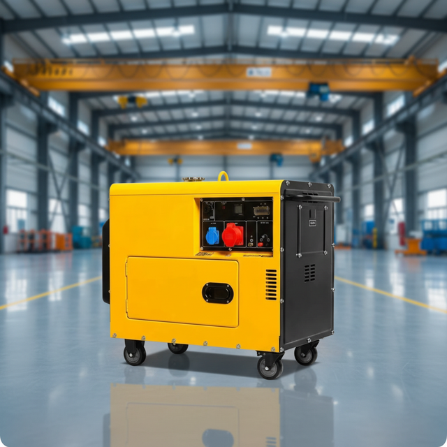 Hot Sale Silent Diesel Generator 5KW 230V 50Hz Remote Control ATS Portable 1 Phase/3 Phase