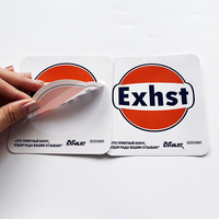 Étiquettes imprimées avec logo personnalisé, autocollants en vinyle découpés de haute qualité, imperméables, résistants aux UV, durables, autocollants avec logo personnalisé