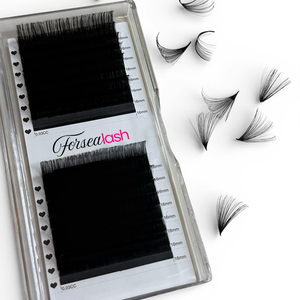 Plateaux <span class=keywords><strong>de</strong></span> cils en soie volume effet cachemire mat foncé, plateaux <span class=keywords><strong>de</strong></span> cils individuels classiques en velours, extensions <span class=keywords><strong>de</strong></span> cils en gros sous marque privée - Product Image 4
