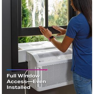 Aire Acondicionado de Ventana Profile ClearView Inverter, 12200 BTU, Refrigeración Eficiente Energéticamente para 550 Pies Cuadrados, Blanco, Refrigerante R-32, 115V - Product Image 6