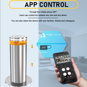 Заводской стандарт, 316, нержавеющая сталь k8, Автоматические выдвижные болларды безопасности k8 - Product Image 2