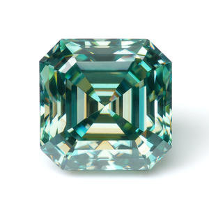 Diamante Sintético de Alta Calidad Goldleaf, Corte Asscher de 0.5-5CT, Color Amarillo, Rosa, Verde, Azul, Multicolor, Claridad VVS - Product Image 4