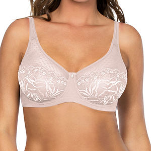 Ladymate ODM/OEM Sujetador <span class=keywords><strong>De</strong></span> <span class=keywords><strong>Realce</strong></span> Con Encaje Mujeres Busto Completo Sujetador Con Cable Sin Forro Tallas Grandes Sujetador Con Aros <span class=keywords><strong>De</strong></span> Encaje Bordado - Product Image 5