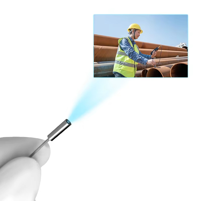 0.08MP Industrial Endoscope Borescope Inspection Camera Module with Led Light