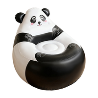 Fauteuil gonflable portable pour enfants, motif dessin animé mignon, idéal pour le camping et la maison, canapé gonflable en PVC de haute qualité pour intérieur et extérieur, vente en gros