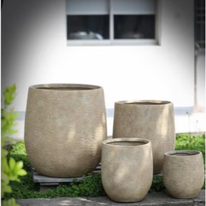 Vasi per Fiori Multicolore <span class=keywords><strong>con</strong></span> Finitura Smaltata, Ecologici, Marca Meiling, per Giardino Esterno, in <span class=keywords><strong>Argilla</strong></span> Fibrosa Leggera - Product Image 1