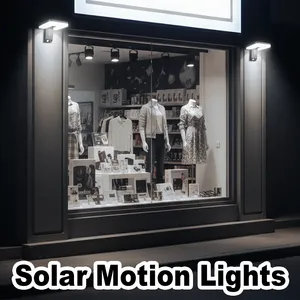 <span class=keywords><strong>Lampe</strong></span> murale <span class=keywords><strong>LED</strong></span> pliable à détecteur de mouvement <span class=keywords><strong>solaire</strong></span>, éclairage extérieur, lumières de garage, éclairage de sécurité pour cour, jardin, clôture, décoration de hangar - Product Image 2
