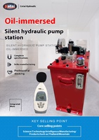 Station de pompage assortie d'ascenseur domestique d'huile hydraulique Système hydraulique Station de pompe super silencieuse Sortie haute pression