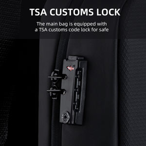 Sac à dos professionnel 3D, tendance, étanche, avec serrure tsa, Usb, anti-perte, pour ordinateur portable, <span class=keywords><strong>2021</strong></span> - Product Image 3