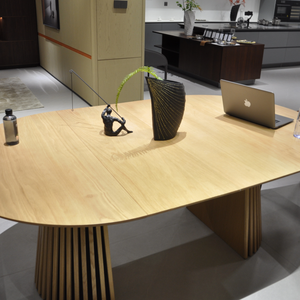 <strong>Extendable</strong> <strong>Dining</strong> <strong>Table</strong> Multi-person <strong>Table</strong> <strong>Round</strong> <strong>Dining</strong> <strong>Table</strong> for <strong>Small</strong> Spaces - Product Image 4