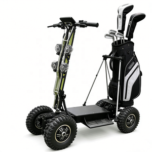 Trottinette Électrique Pliable Tout-Terrain Rapide à 4 Roues City <span class=keywords><strong>Coco</strong></span> Étanche pour le Golf - Product Image 1