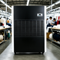 Deshumidificador Industrial Vertical 960L/Día para Gabinetes, Extracción de Humedad, Centros Comerciales, Talleres, Almacenes, con Control de Aire Acondicionado