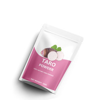 Poudre de Taro Naturelle Pure, Extrait de Racine de Taro Fraîche, Personnalisable 100g/sac