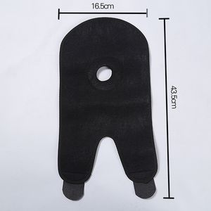 Penahan lutut, bantalan lutut olahraga Neoprene dapat diatur profesional dengan tali elastis untuk latihan & atletik - Product Image 3