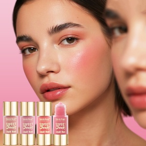 4 Colors Liquid <b>Blush</b> Makeup for Cheeks Lip Natural Brightening Pink Tone Face Makeup Cosmetics Liquid <b>Blush</b> - Product Image 3