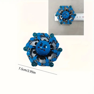 Cơ khí <span class=keywords><strong>Fidget</strong></span> Spinners với lạ mặt Robot Gyro đồ chơi Giáng sinh thả stuffers Quà Tặng - Product Image 2