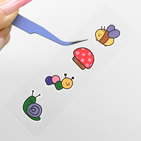 Pegatinas Bonitas de Dibujos Animados, Calcomanías Decorativas DIY, Pegatinas Autoadhesivas Impermeables para Cuadernos, Diarios, Computadoras, Juguetes y Regalos