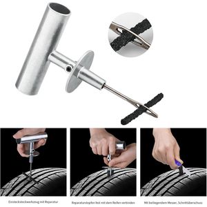 Autown <b>Tire</b> Repair <b>Kit</b> 68pcs Heavy Duty <b>Plug</b> Tools For Puncture Fix And Flat Patching - Product Image 4
