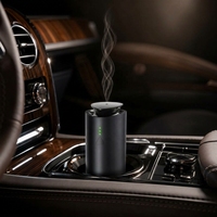 Diffuseur d'arômes sans eau personnalisé avec logo, rechargeable, nébuliseur d'huiles essentielles avec conception anti-fuite pour concessionnaires automobiles