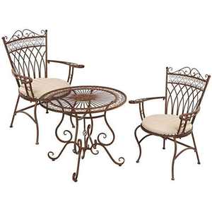 Banco de Jardín Plegable de Hierro Resistente, Banco de Asientos para Exteriores Resistente a la Intemperie para Hotel, Resort, Parque, Apartamento, Muebles de Jardín - Product Image 1