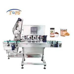 Easy-Maintenance Animal Food Cat Food Dog Food Automatic Capping Machine