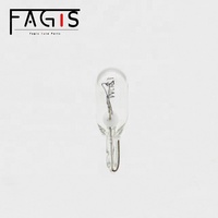 Ampoule halogène de voiture, led de haute qualité, T5 12V 1.2W, lumière blanche chaude, sortie d'usine, T5