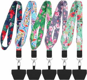 Cordón Ajustable Personalizado para el Cuello, Parche Universal para Teléfono con Correa de Cuero Impresa Offset, Hecho de Poliéster - Product Image 5