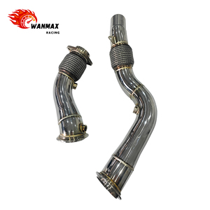 Tubo de <span class=keywords><strong>escape</strong></span> de acero inoxidable 304 pulido de rendimiento para <span class=keywords><strong>BMW</strong></span> F80 M3 F82 <span class=keywords><strong>M4</strong></span> F8X S55, tubos de <span class=keywords><strong>escape</strong></span> de prueba - Product Image 1