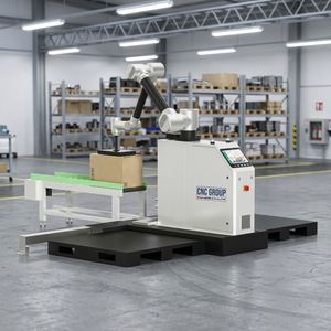 Robot de Paletización Industrial de 6 Ejes Accionado por Servomotores, Compatible con TCP, Manipulador Robótico Automático para Apilado de Palés - Product Image 1