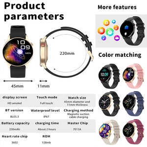 Reloj Inteligente Deportivo con Pantalla AMOLED, Notificaciones Push, Moda Actual, Apto para Niños <span class=keywords><strong>y</strong></span> Niñas - Product Image 6