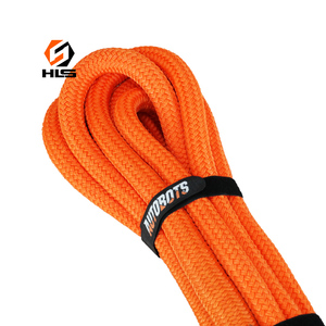 Kit d'outils de démarrage de voiture en nylon durable double tressé 1 "x 30 'sangle de remorquage d'urgence de qualité supérieure <span class=keywords><strong>corde</strong></span> de remorquage de voiture de récupération cinétique - Product Image 2