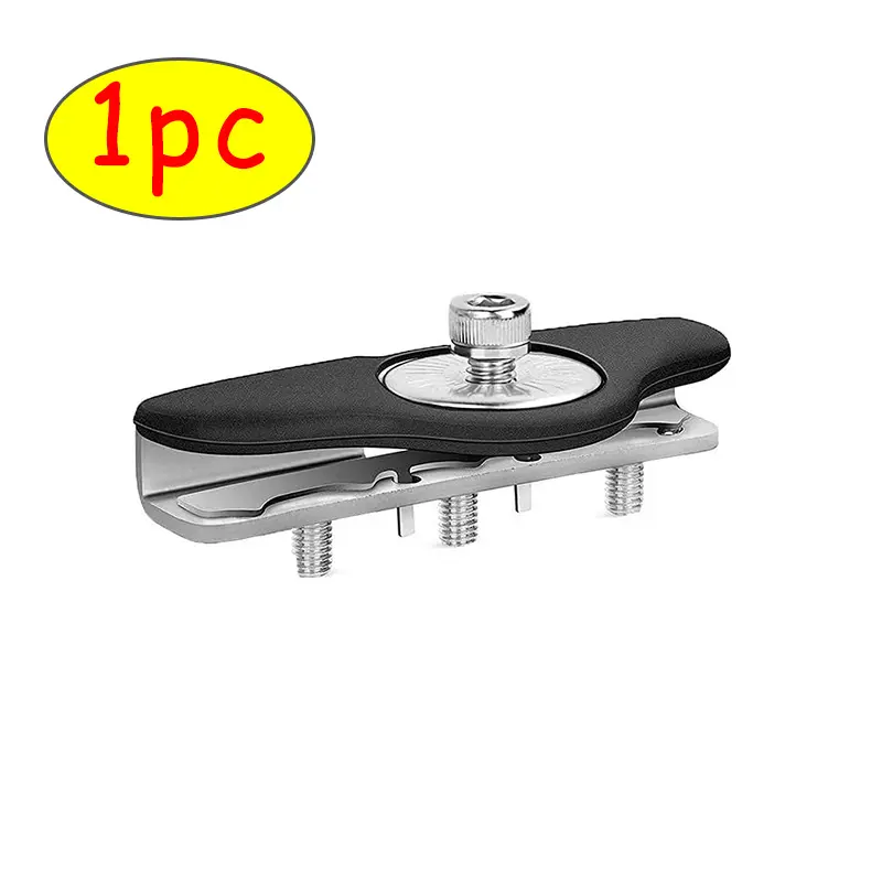 RIGIDON Support Feux De Travail LED - 2 Pièces Acier Inoxydable - Universel Pour Capot De Voiture - Sans Perçage