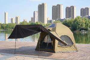 Outdoor Sports Portable Waterproof Rainproof Four-Season Spherical Inflatable Ball <b>Tent</b> Quick Setup for Camping Picnic Party Use - Product Image 3