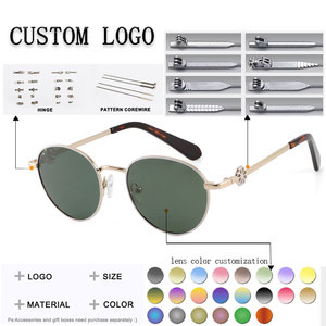 Gafas de Sol Ovaladas para Mujer, Montura Morada, Lentes Degradadas, 100% Protección UV, Estilo Moderno, Protección Solar para Adultos - Product Image 2