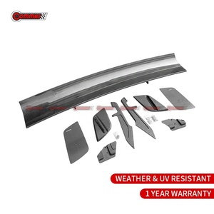 สำหรับเชฟโรเลต คอร์เวทท์ Z06 C8 อัพเกรดเป็นสปอยเลอร์หลังคาร์บอนไฟเบอร์แห้งสไตล์ Ver พร้อมชุดแต่งแอโร อัพเกรด ขายส่ง - Product Image 6