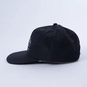 Gorra de Béisbol Bordada Personalizada por el Fabricante, Gorra de Béisbol de Algodón con 5 Paneles, Sin Estructura, con Cierre a Presión y Bordado 3D - Product Image 3