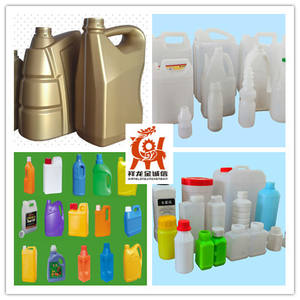 Machine de soufflage de barils carrés entièrement automatique à double station et à tête de moulage simple (un <span class=keywords><strong>moule</strong></span>, deux pièces) pour PVC/PE/ABS/EVA/PP avec pompe moteur - Product Image 3