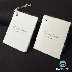 Etiquetas de Papel Ecológicas Impresas con Serigrafía, Etiquetas de Marca para Ropa, Etiquetas Colgantes Personalizadas para Bolsas de Ropa, Zapatos - Product Image 2