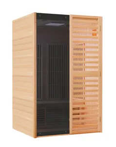 Kapalı hamam kızılötesi Sauna çadır 3-4 kişi düşük EMF cep evde ozon uzak kızılötesi Sauna kubbe