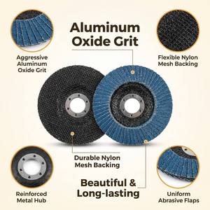 <span class=keywords><strong>Disque</strong></span> à lamelles en oxyde d'aluminium et zircone T27, <span class=keywords><strong>disque</strong></span> abrasif <span class=keywords><strong>pour</strong></span> le ponçage de l'acier et des métaux, grain 36-240, usine fiable depuis 17 ans - Product Image 6
