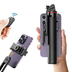 Perche à selfie C13D en gros avec support de téléphone portable séparé, trépied extensible et parapluie pour la photographie - Product Image 6