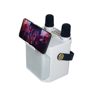 Potente altavoz Bluetooth de Karaoke con micrófonos, caja de sonido portátil, máquina de Subwoofer inalámbrico de música, <span class=keywords><strong>Caixa</strong></span> De Som De alta potencia - Product Image 5