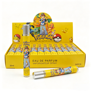 Vente en gros de mini-parfums de 35 ml à l'effigie de personnages de dessins animés, emballage écologique de voyage, parfum frais, floral, longue durée, pour femmes - Product Image 4