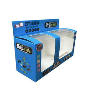 Tùy chỉnh in Hộp bao bì gấp các tông màu trắng, móc, và chức năng hiển thị cửa sổ rõ ràng cho bao bì Quà Tặng - Product Image 3