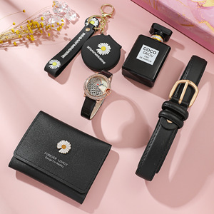 Set <span class=keywords><strong>regalo</strong></span> di gioielli da donna al quarzo <span class=keywords><strong>regalo</strong></span> di moda per <span class=keywords><strong>regalo</strong></span> di <span class=keywords><strong>compleanno</strong></span> per ragazza Set di orologi da donna Set <span class=keywords><strong>regalo</strong></span> da donna - Product Image 6