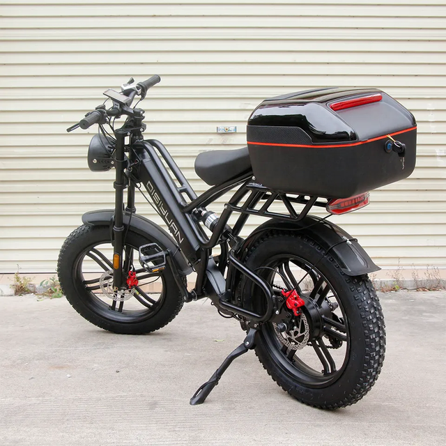Disiyuan S9 20 Inch Cargo Mtb Electric Bike 48V Fat Tire Electric Bicycle Bike Electric Mountain Bike 1000w 500w Super V20