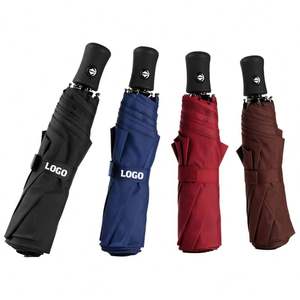 Ys58 Promotional Automatic Strong Steel Shaft Mini Folding and Portable Backpack <b>Car</b> Purse Custom Umbrellas - Product Image 1